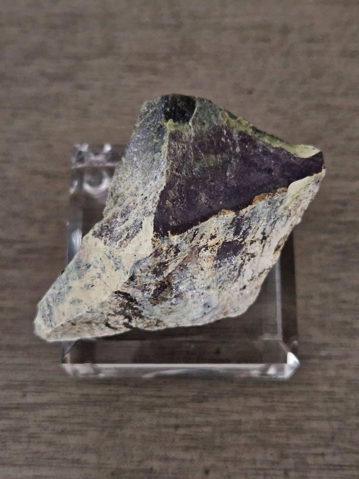 Magnetite, Chromite & Serpentine (Self-find, Analyzed) | Acrylic Display