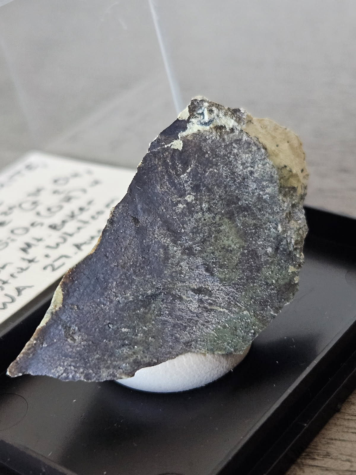 Magnetite, Chromite & Serpentine (Self-find, Analyzed)| Mineral Display Box