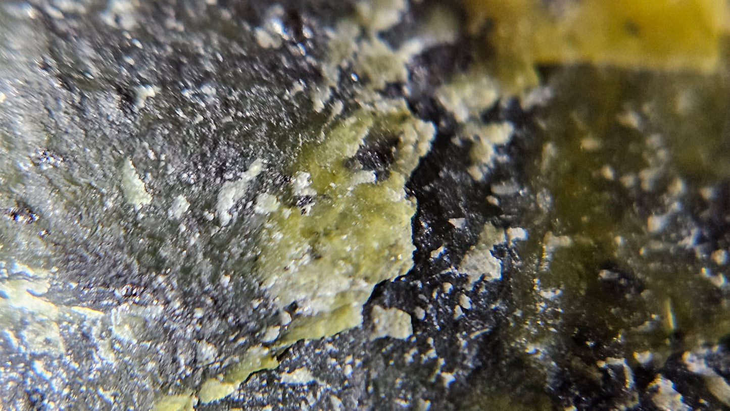 Magnetite, Chromite & Serpentine (Self-find, Analyzed) | Mineral Display Box