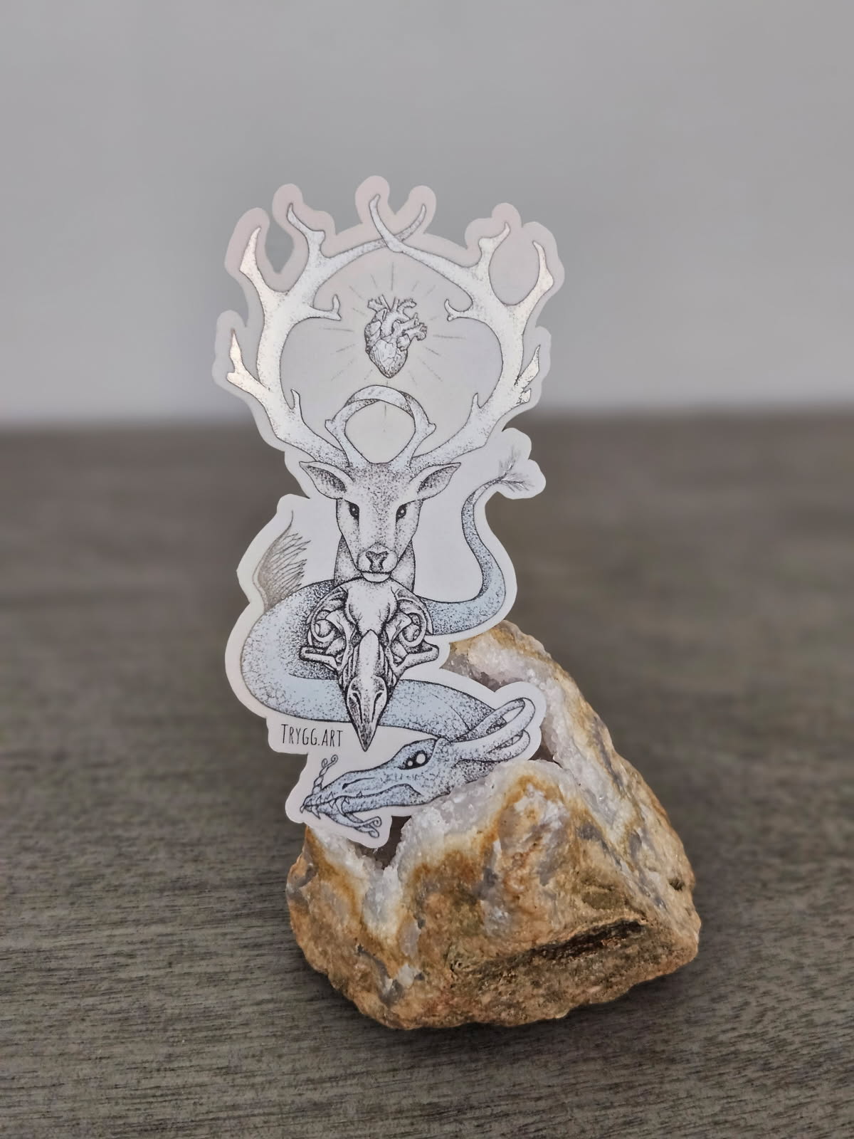 The Amplifiers | Holographic Sticker | Shadow & Bone