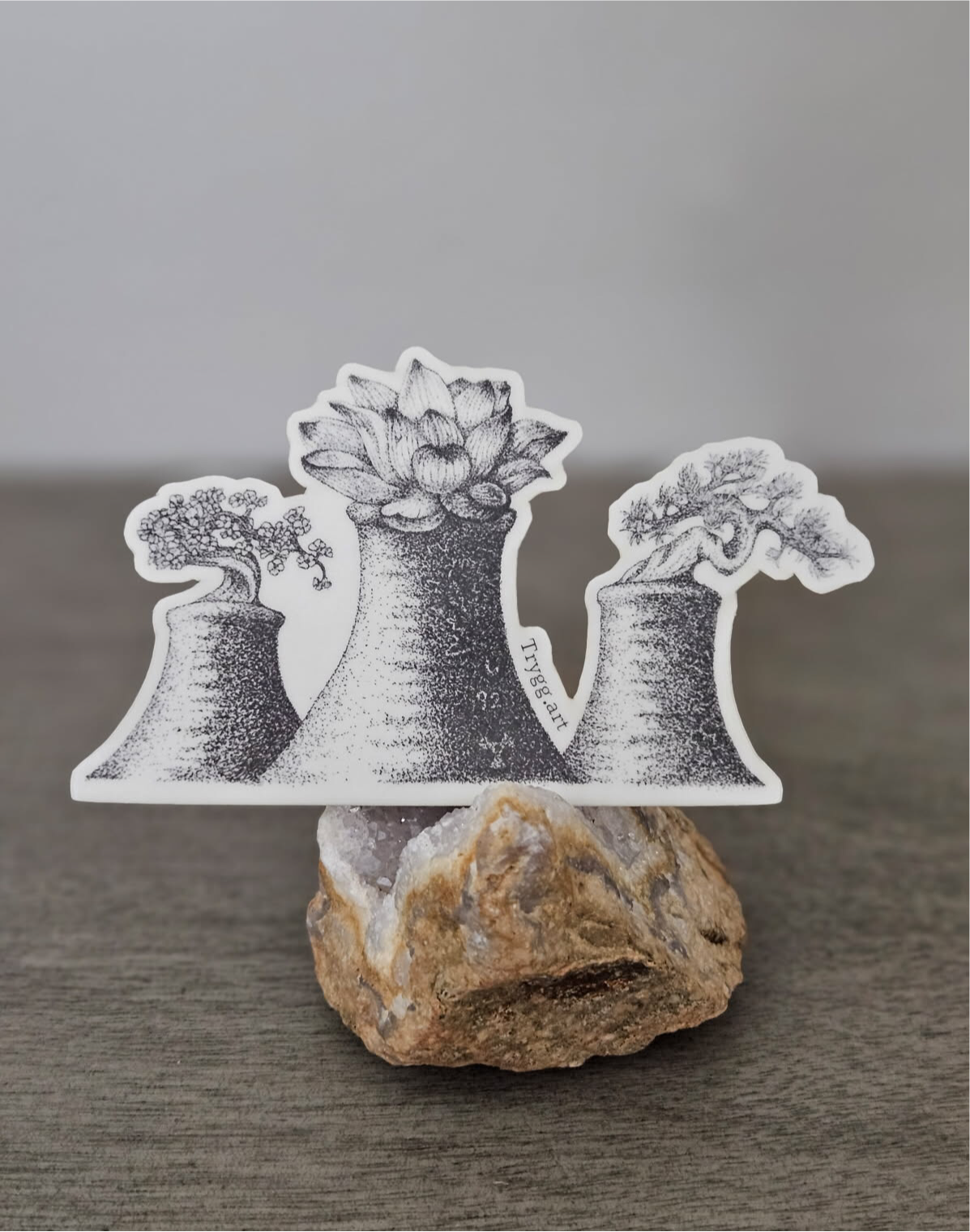 Power Plant | Glow-in-Dark Sticker