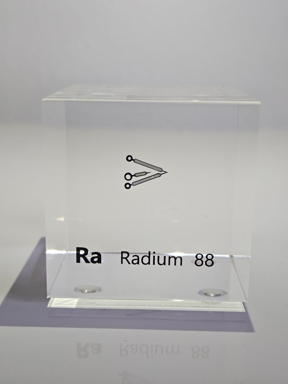 Element Ra 88 (Vintage Watch Hands) | Acrylic Element Cube