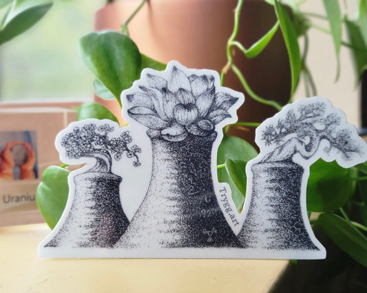 Power Plant | Glow-in-Dark Sticker