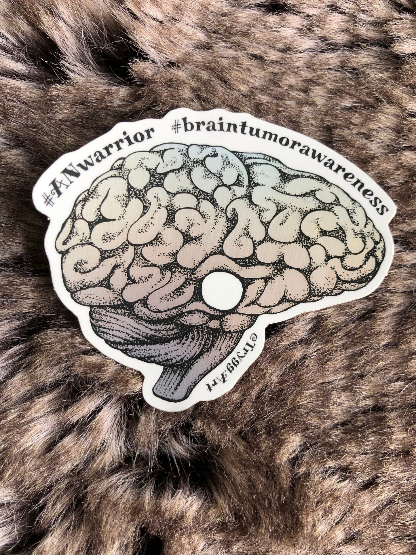 Beautiful Brain | Glossy & Matte/Holographic Stickers