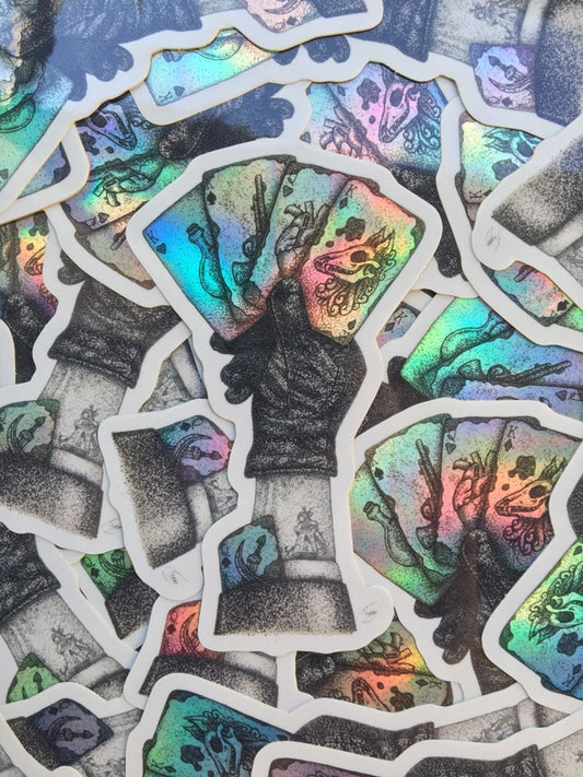 Dirtyhands | Holographic Sticker | Six of Crows/Crooked Kingdom