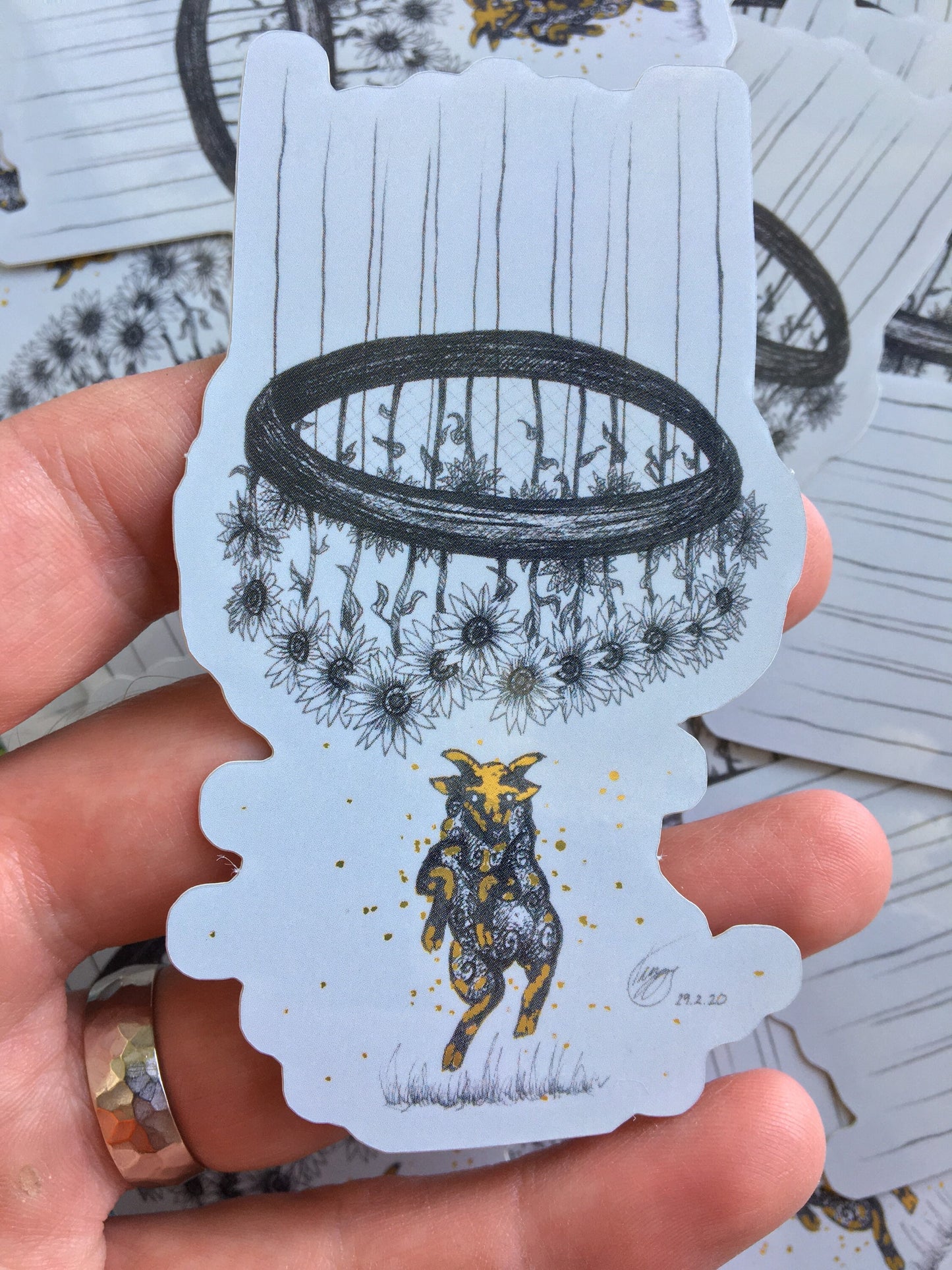 The Wise One, Dreamscape | Mirror Sticker
