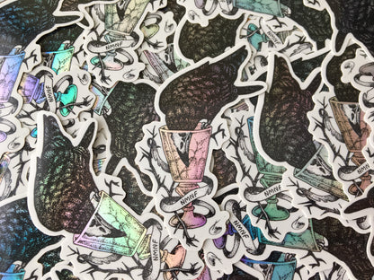 The Dregs | Holographic Sticker | Six of Crows