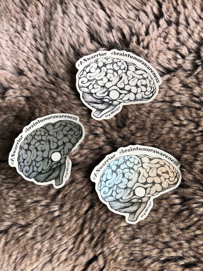 Beautiful Brain | Glossy & Matte/Holographic Stickers