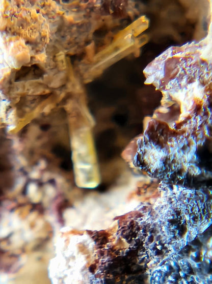 Arsenuranospathite (Fluorescent) | Rare Mineral Display