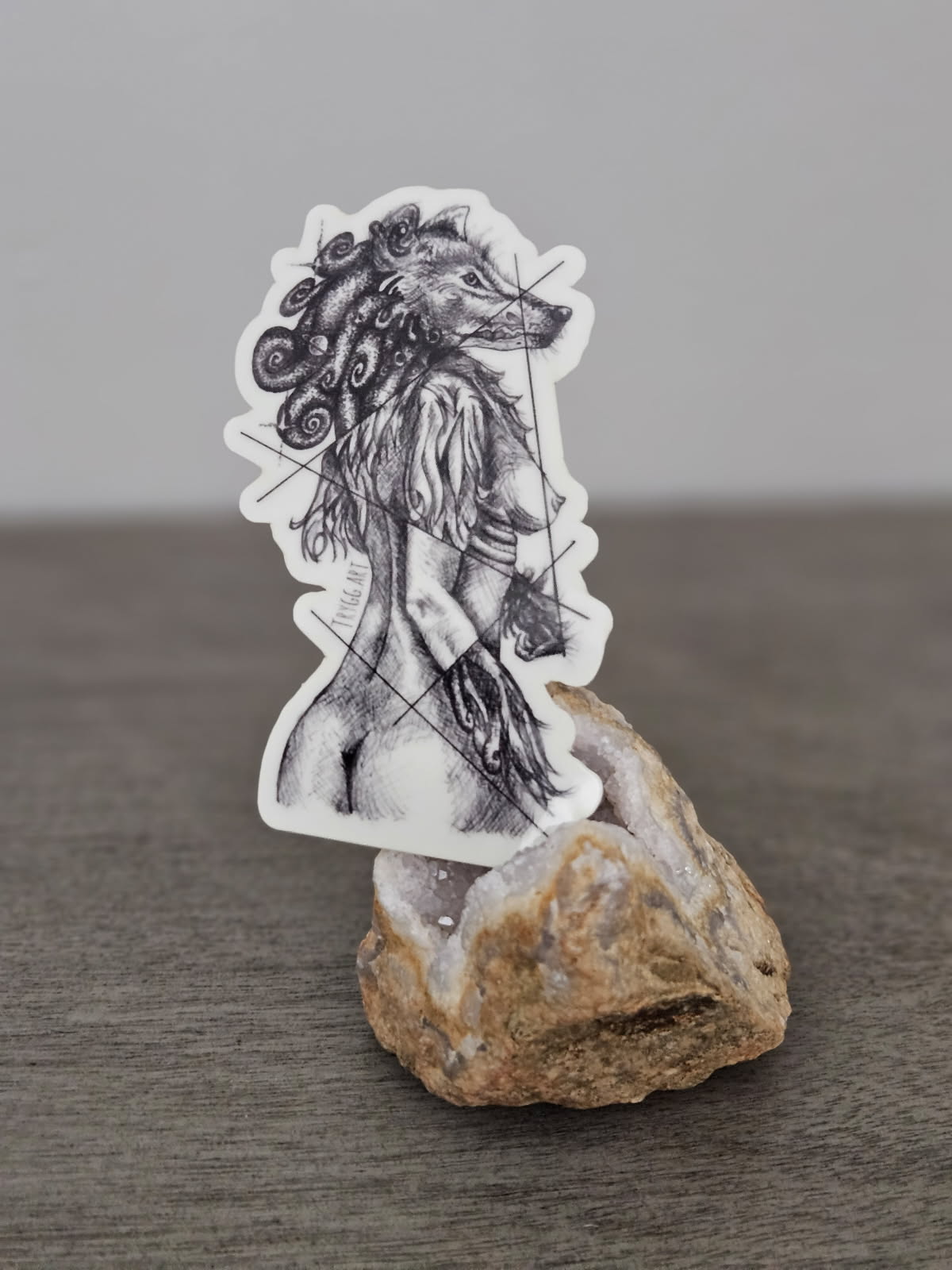 She-Wolf | Glow-in-the-Dark Sticker