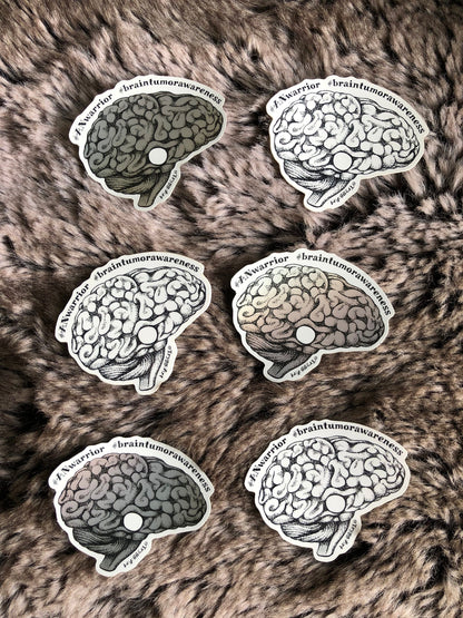 Beautiful Brain | Glossy & Matte/Holographic Stickers