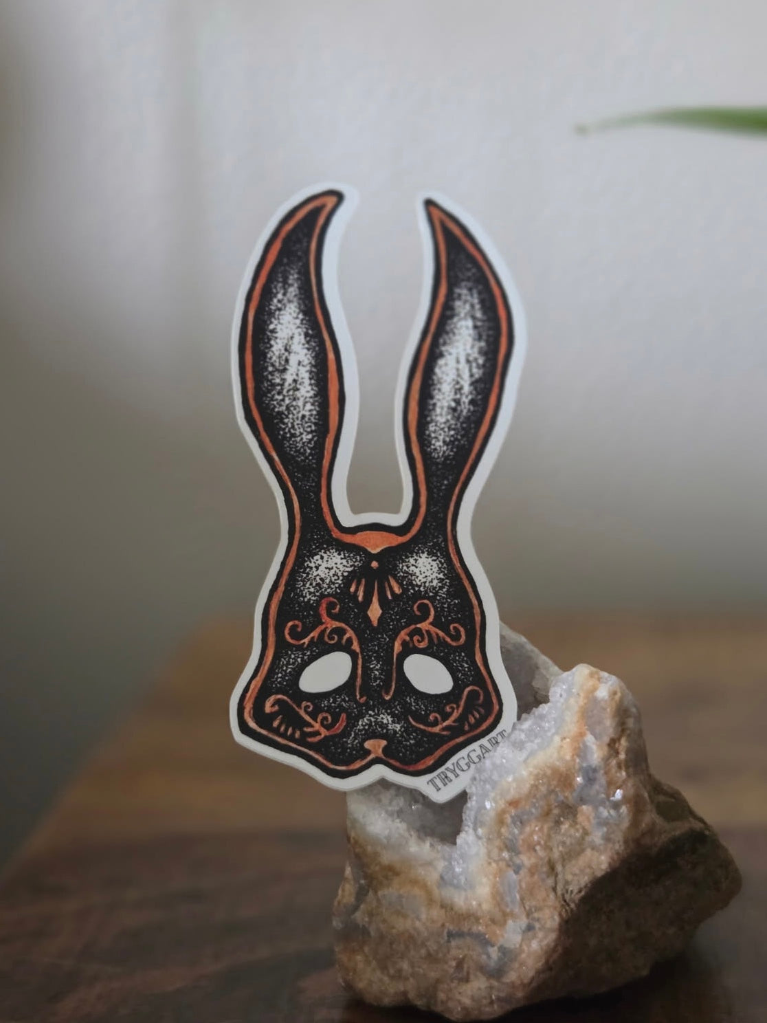 I Want to Take the Ears Off! | Bioshock Bunny Mask Sticker