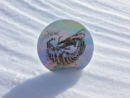 Sea Whip | Holographic Sticker | Shadow & Bone