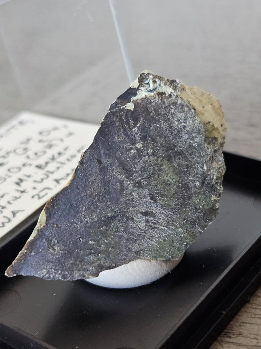 Magnetite, Chromite & Serpentine (Self-find, Analyzed)| Mineral Display Box