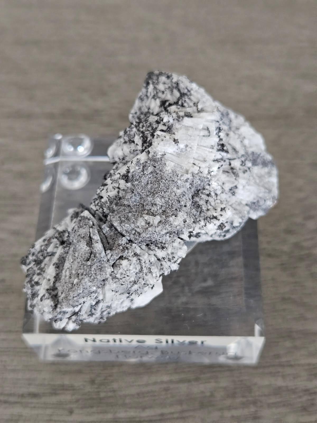 Native Silver (Kongsberg, Norway) | Rare Mineral Display