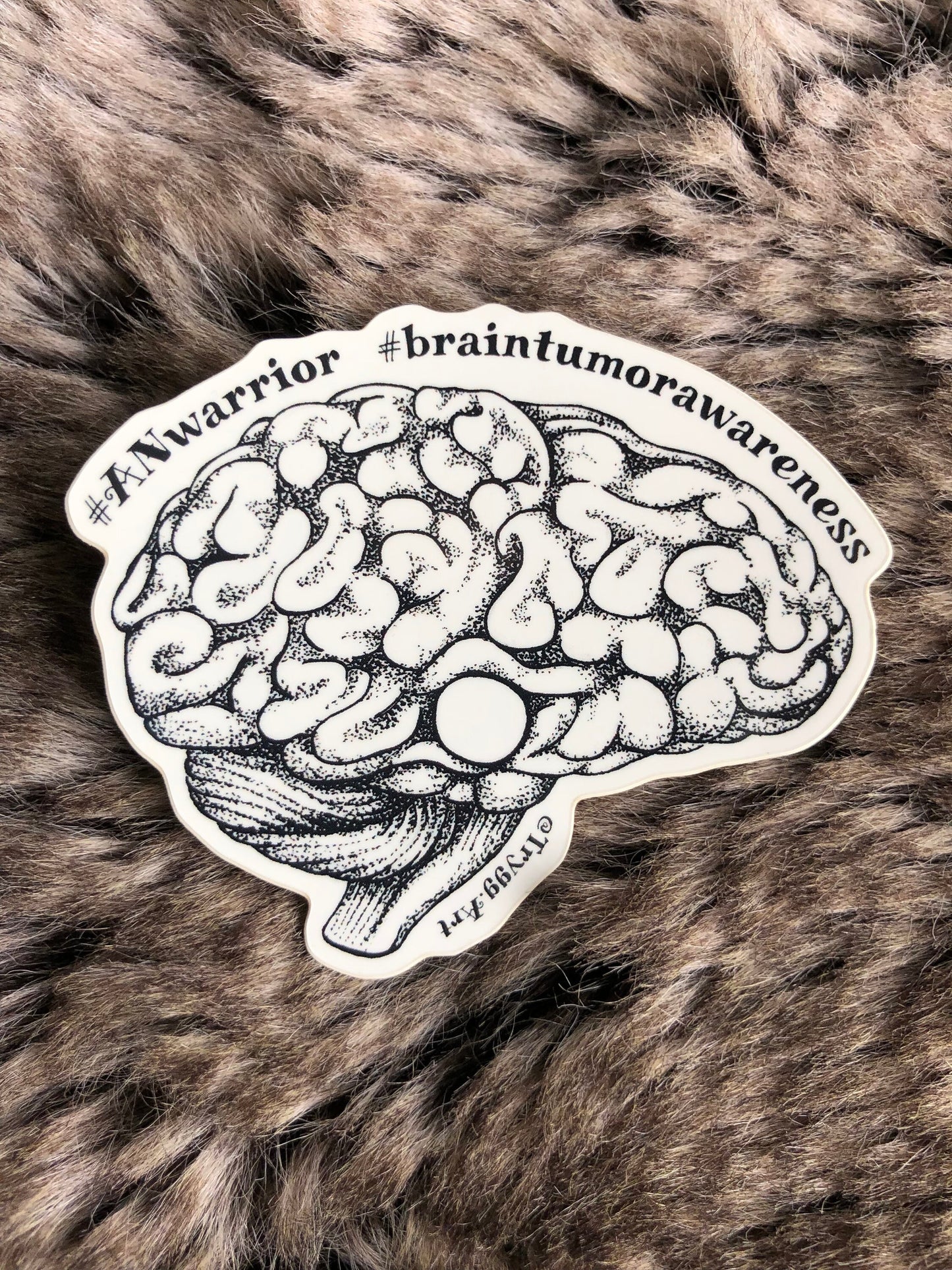 Beautiful Brain | Glossy & Matte/Holographic Stickers