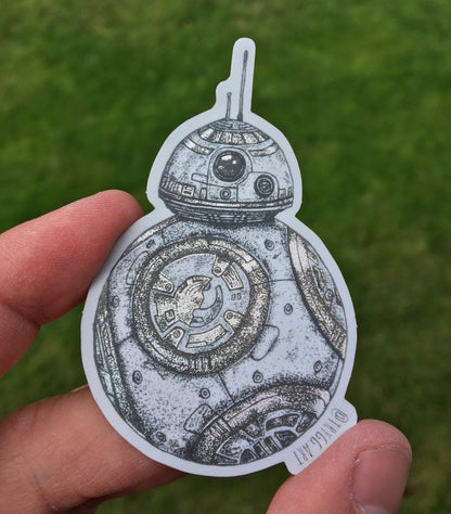 BB-8 | Holographic/Matte Sticker | Star Wars