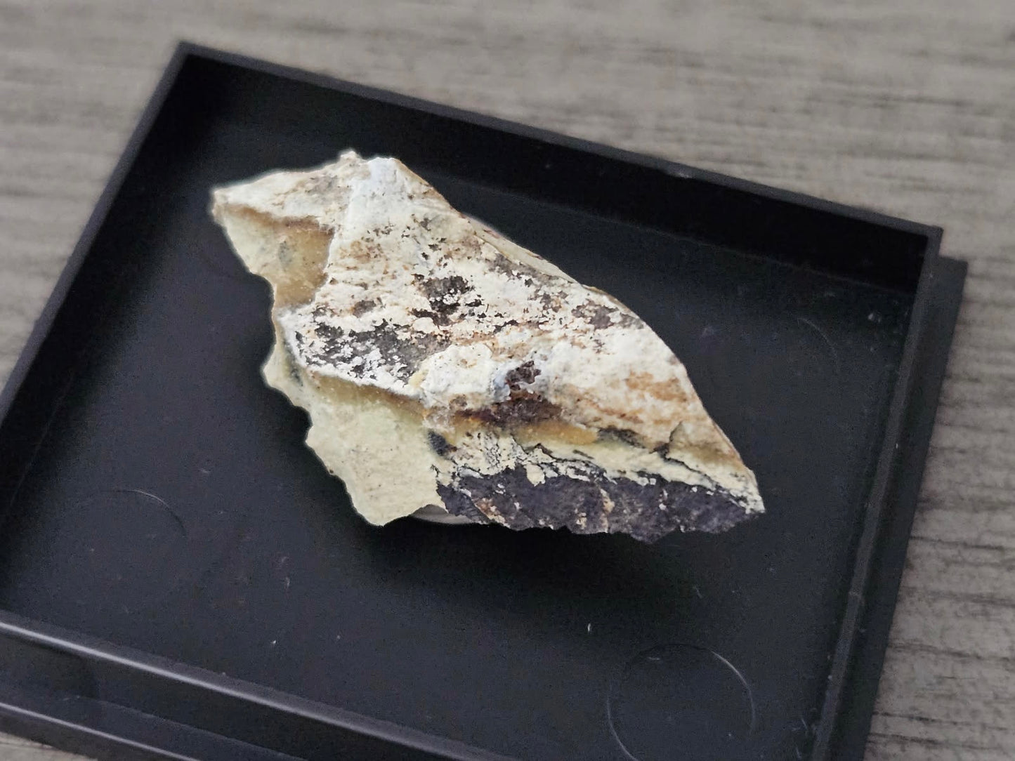 Magnetite, Chromite & Serpentine (Self-find, Analyzed) | Mineral Display Box