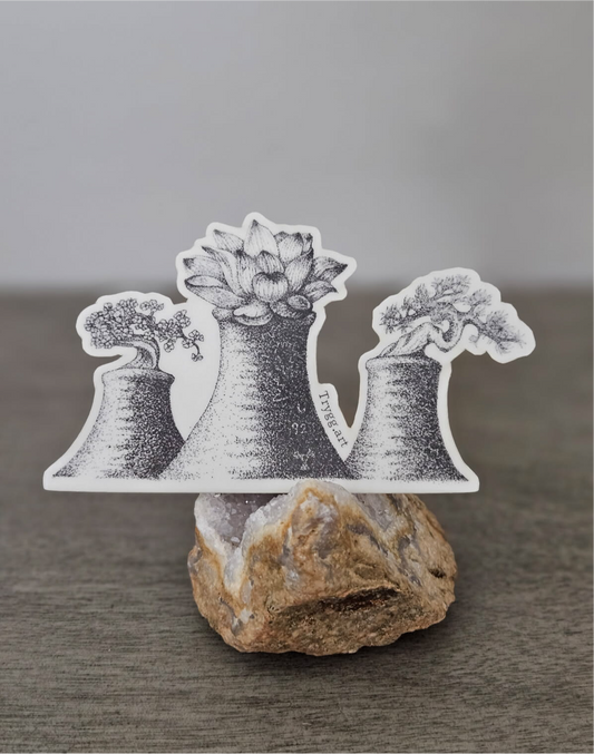 Power Plant | Glow-in-Dark Sticker