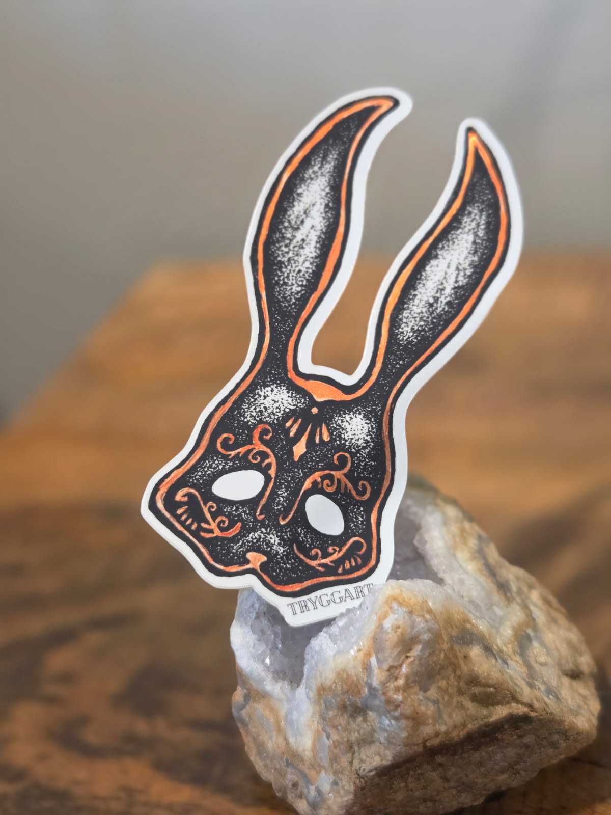 I Want to Take the Ears Off! | Bioshock Bunny Mask Sticker