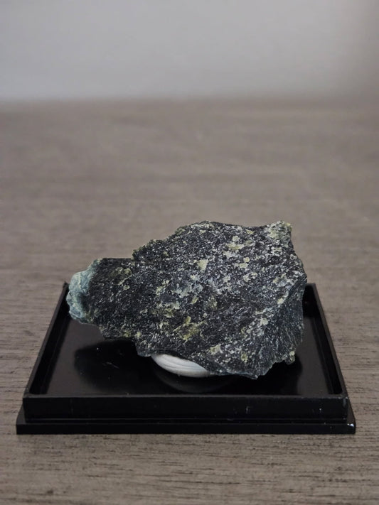 Magnetite, Chromite & Serpentine (Self-find, Analyzed) | Mineral Display Box