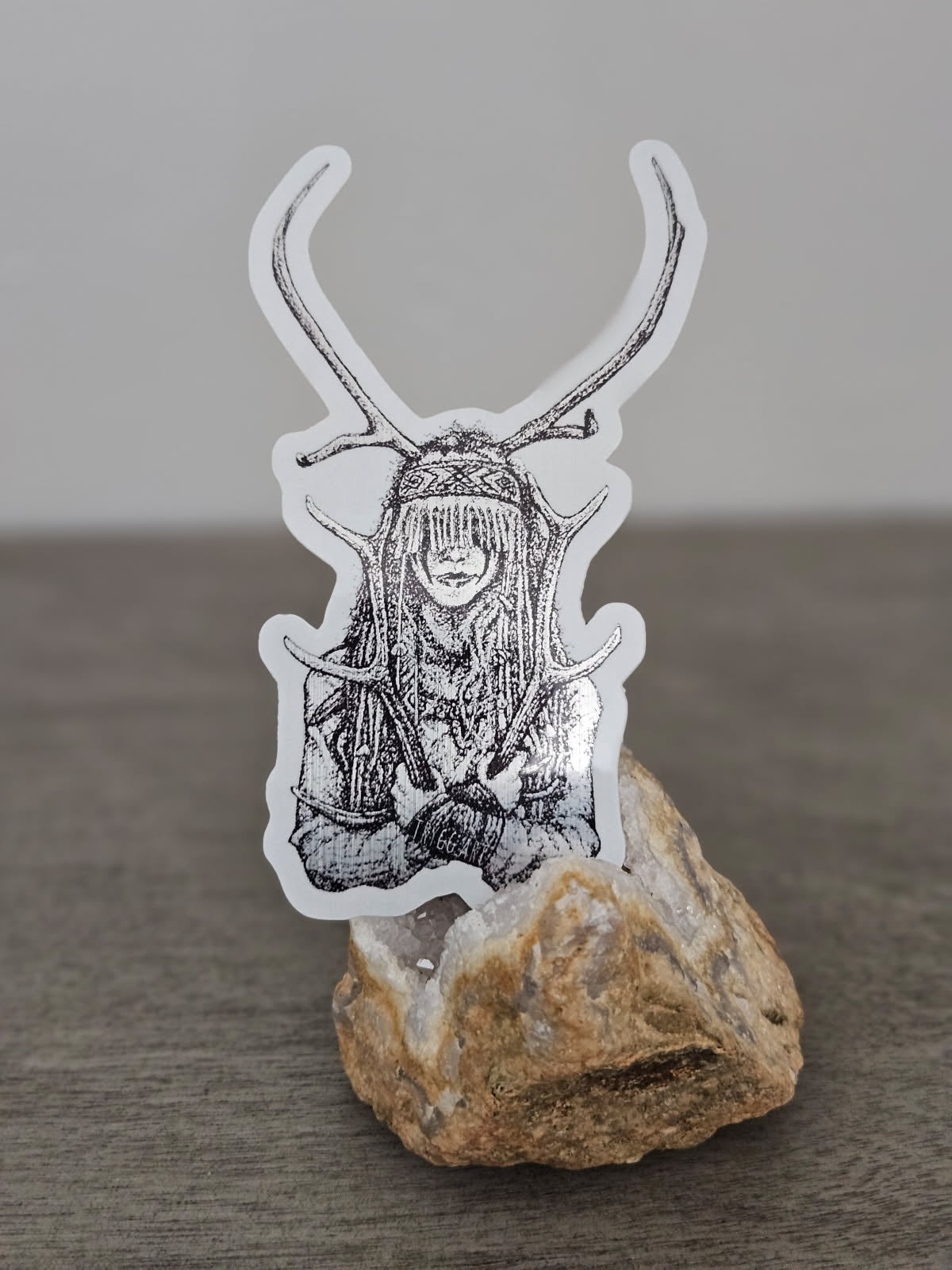 Heilung | Matte Glow-in-the-Dark Sticker OR Gloss Brushed Aluminum