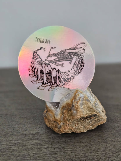 Sea Whip | Holographic Sticker | Shadow & Bone