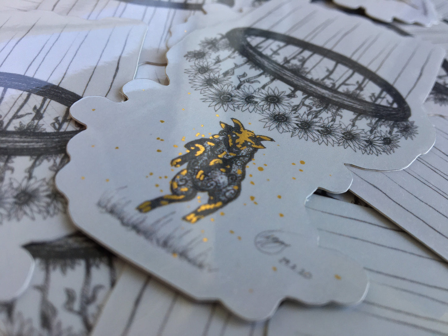 The Wise One, Dreamscape | Mirror Sticker