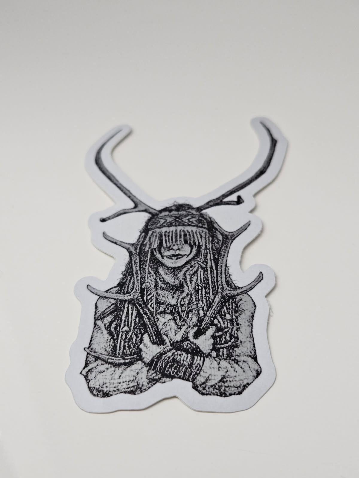 Heilung | Matte Glow-in-the-Dark Sticker OR Gloss Brushed Aluminum
