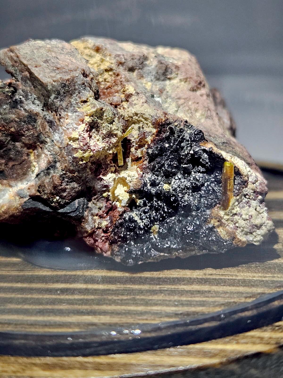 Arsenuranospathite (Fluorescent) | Rare Mineral Display