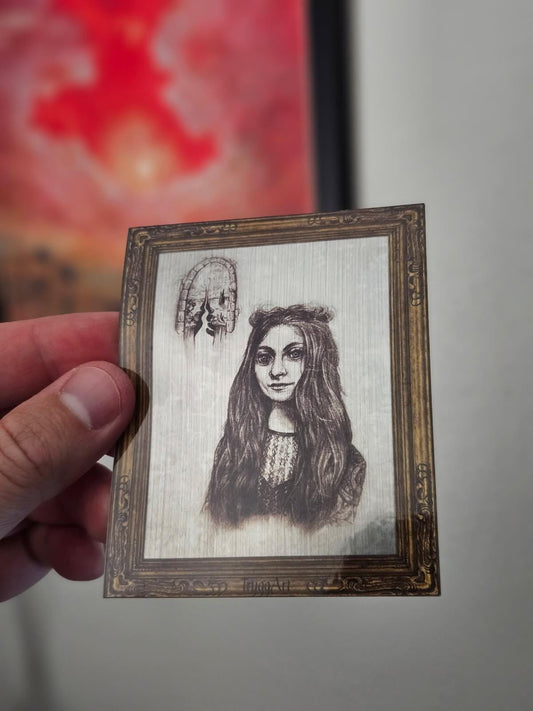 Kalandra | Brushed Aluminum Sticker