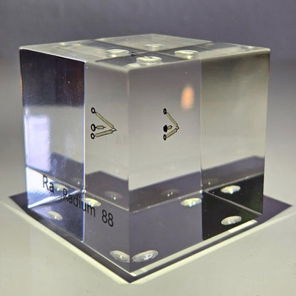 Element Ra 88 (Vintage Watch Hands) | Acrylic Element Cube