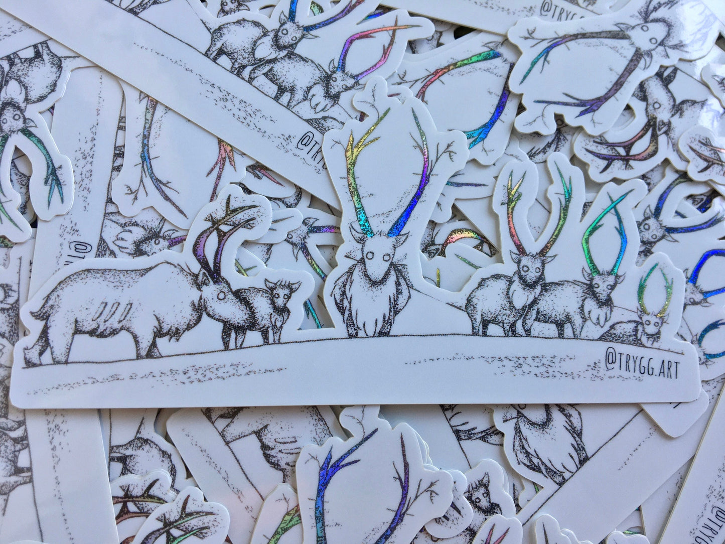 The Herd | Holographic Sticker