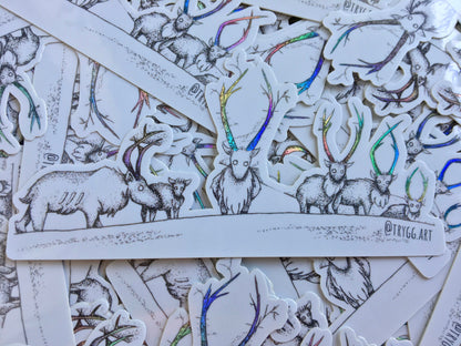 The Herd | Holographic Sticker