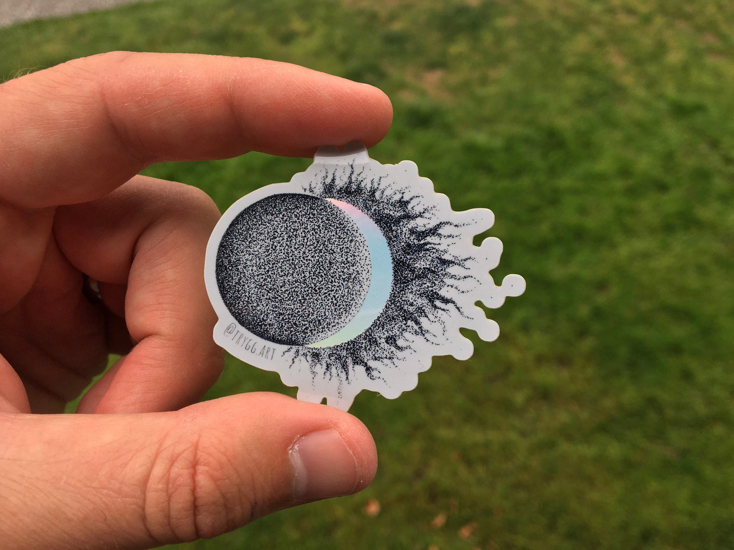 Darklina | Mini Holographic Sticker | Shadow & Bone